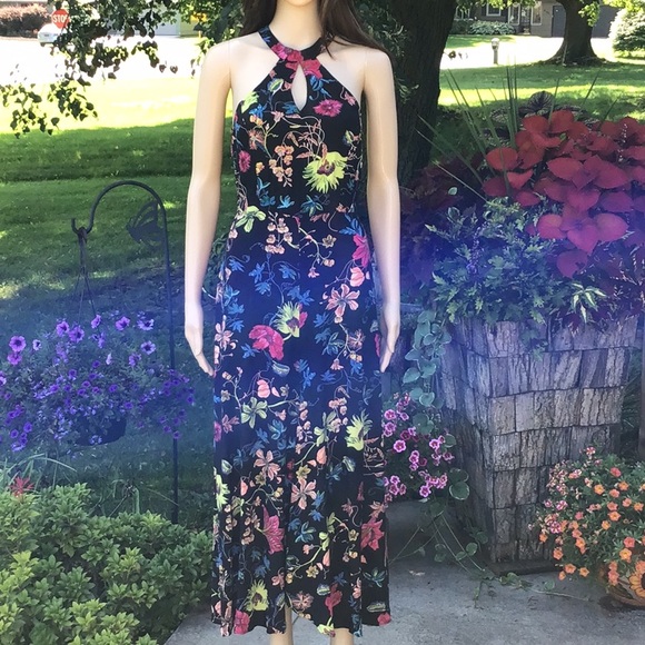 Sale VIBRANT FLORAL MAXI - Picture 9 of 16